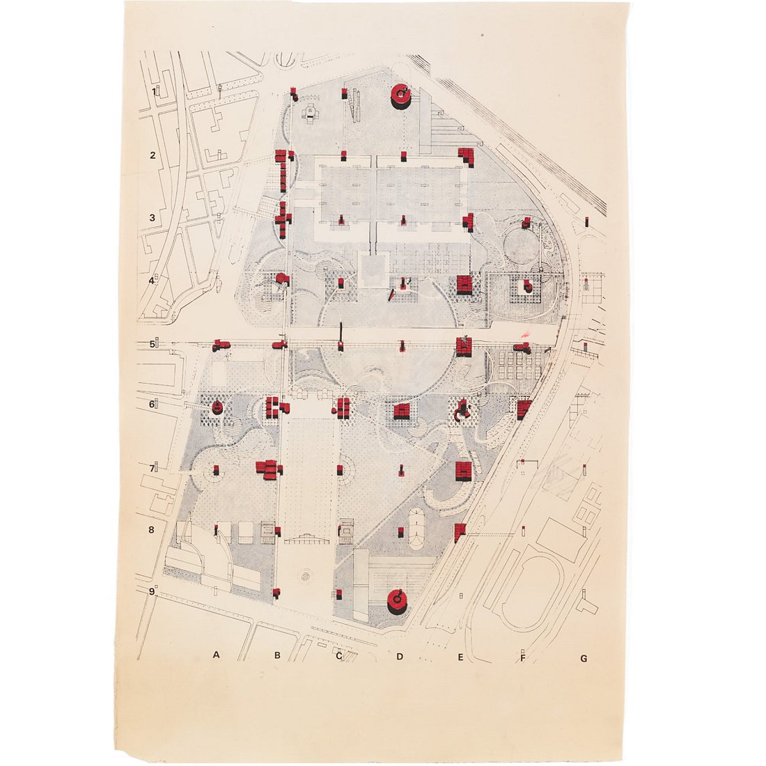 Singlehandedly Book On Twitter Array Adventure Candy Apple Red Bernard Tschumi Parc De La Villette Paris 1983 Architecture Drawing Drafting Rendering Siteplan Park Planning Inspiration Singlehandedly Lavillette Https T Co Kbfee9rhxv