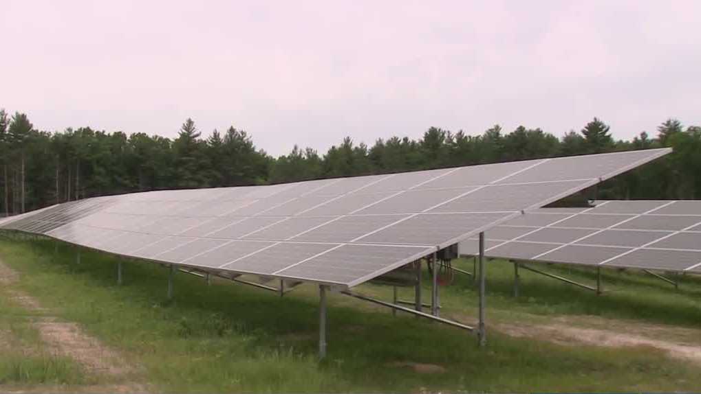 WMUR9's tweet photo. 12-acre solar farm operational on Fidelity campus in Merrimack https://t.co/p1Pz0ogniM https://t.co/1QBxGmXMfo