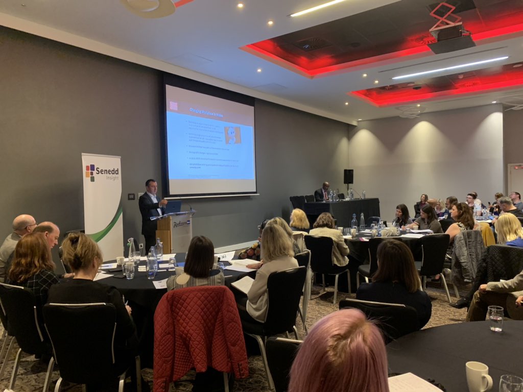 KE_Conferences's tweet photo. Andy from @cardiffuni discussing. The changing workforce of Wales #EmployabilityWales #SeneddInsight https://t.co/LG9KIdfbOa