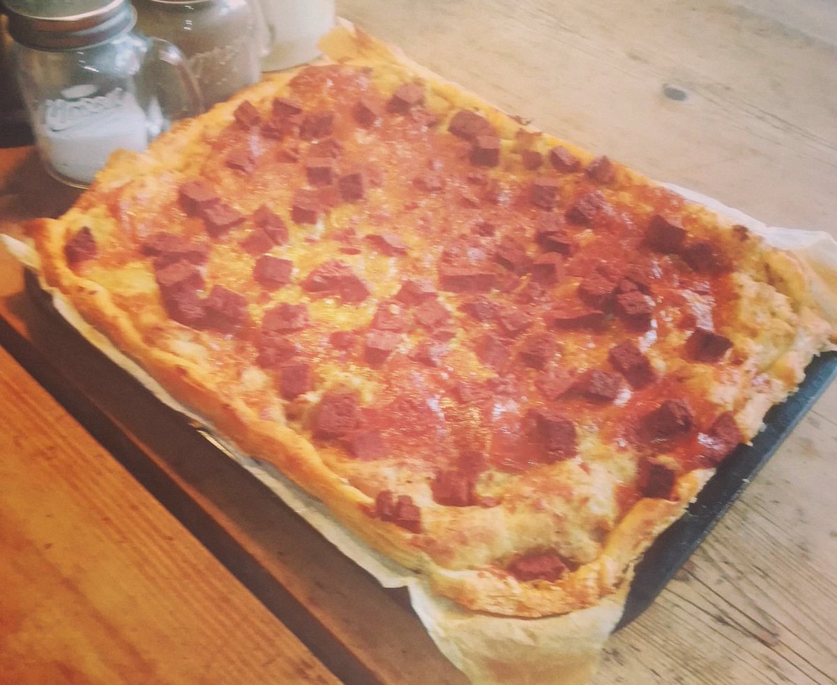 Cheese Chorizo &amp; Potato Tart
