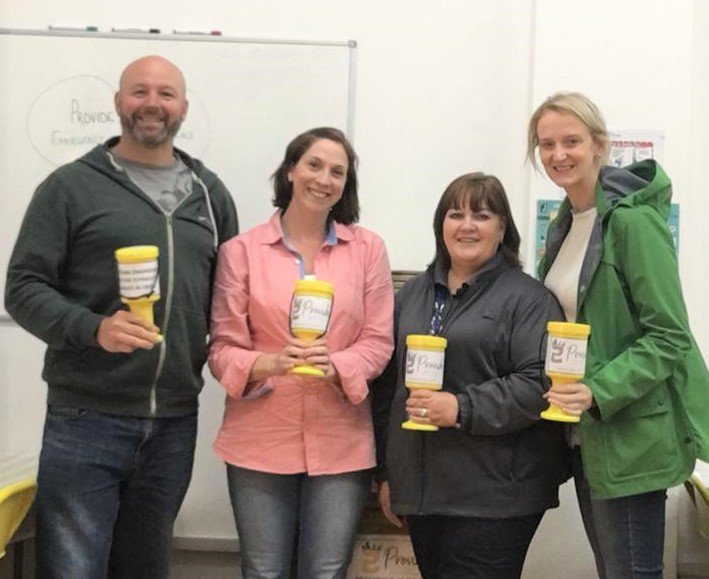 providedevon's tweet photo. 💛Love these guys from the Coop! Their continued support of Provide Devon and their understanding of how vital our service is to hungry families has such a positive impact on what we do.💛
#providedevon #endfoodpoverty #nochildgoeshungry #itswhatwedo https://t.co/O2CHrdWYh2