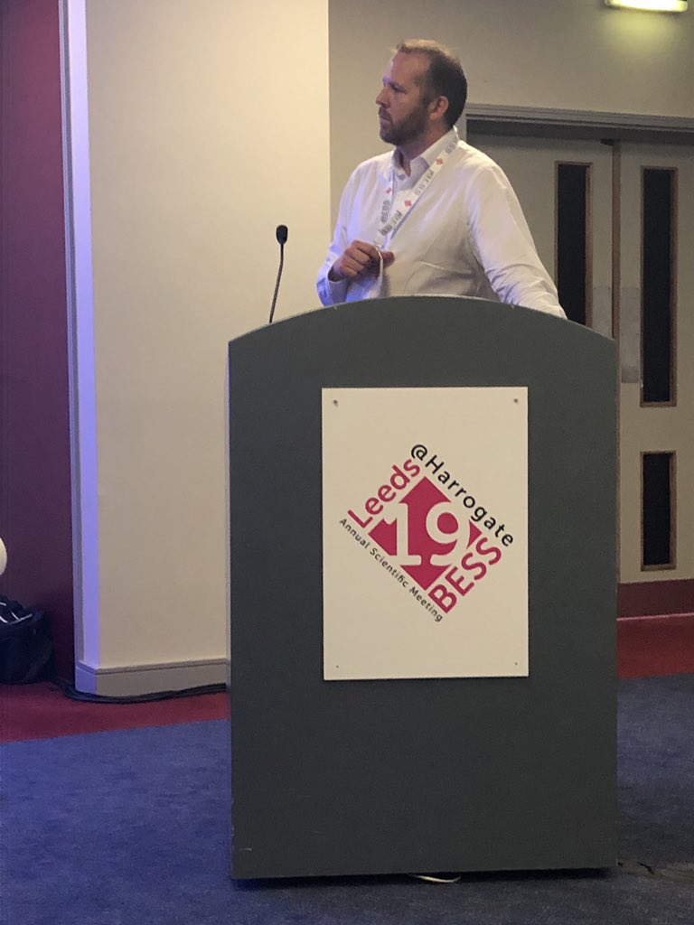 AHP session @ #BESS2019 Harrogate. Great presentations on the sporting shoulder and elbow: functional testing, explosive strength &amp; force, individual specific and head space 🧘🏼‍♀️ Thank you <a href="/edel_fanning/">Edel Fanning PhD</a> <a href="/peterfrancis_ie/">Peter Francis</a>  Stephen McGregor Tanya McKenzie <a href="/jelleheisen/">jelleheisen</a>