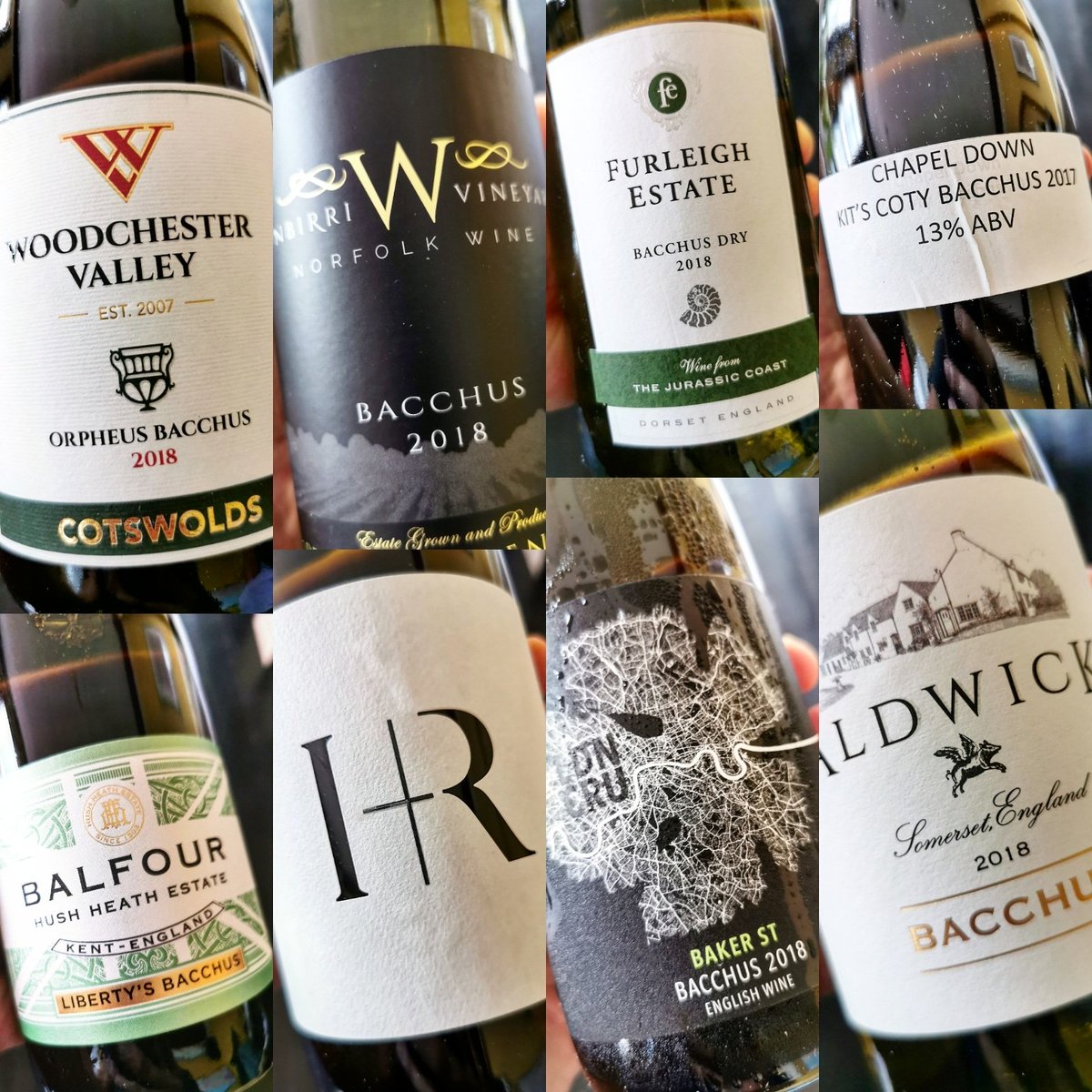 Lots to choose from at yesterday's #Bacchus #EnglishWine tasting with <a href="/bampwine/">Richard Bampfield</a>, but here is a selection of the favourites. Overall, the freshness and exuberance of the 2018 wines stood out, while the latest Kit's Coty was a rich, textural delight.