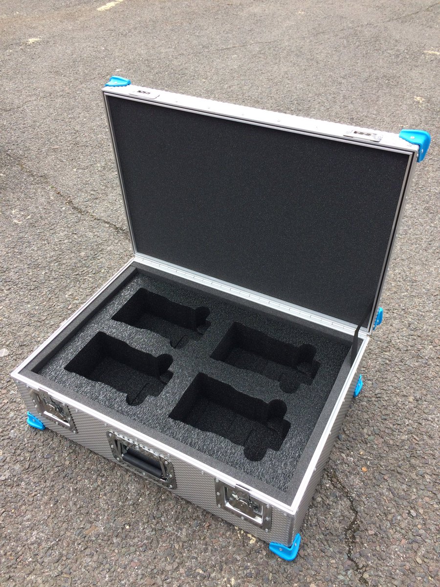 CaseDesignLtd's tweet image. First few cases going out the door for the @arri #signatureprime lenses we have all on file, 3/4-way cases and a single case for the 150mm #madeintheuk #flightcase #aluminium