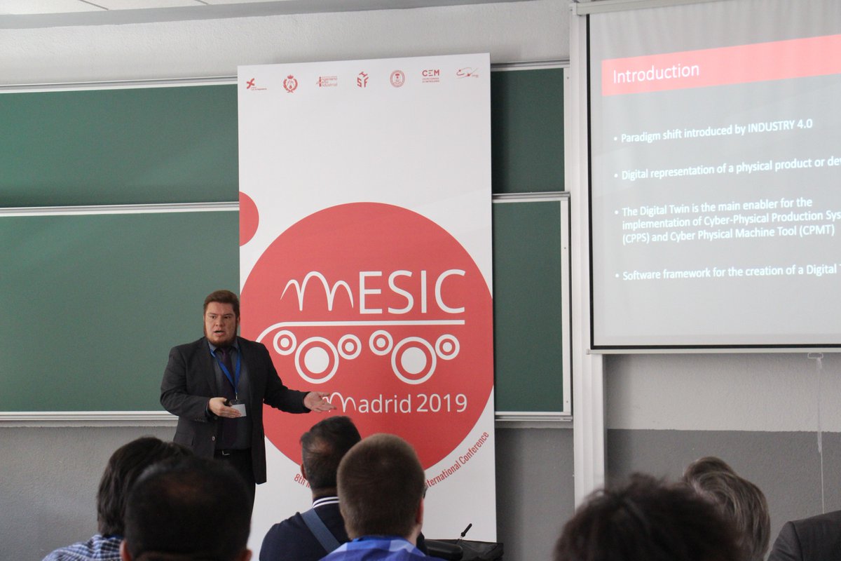 2019Mesic's tweet photo. Parallel sessions: 
-Advances and Innovations I 
-Future and Industry 4.0 
#MESIC2019
(1/2) https://t.co/cCQhwAUDXW