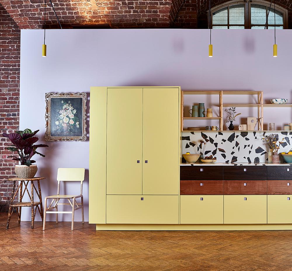 CDWfestival's tweet photo. .@pluckldn launched Spoke during #CDW2019 pastel hued shelving inspired by Victorian bamboo furniture
Credit: Malcolm Menzies @82mmphotography https://t.co/EivxtuCdNF
