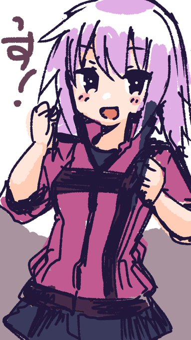 iPhoneで描いたっす描き難いっす #アリスギア 