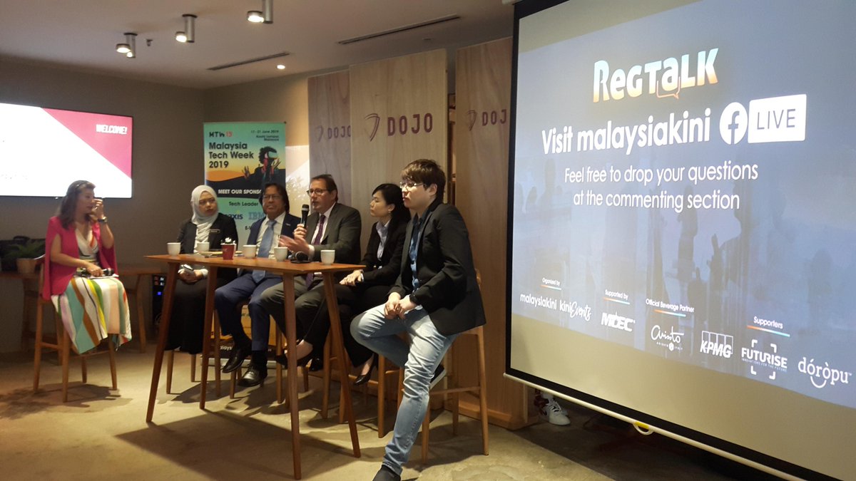 mytechweek's tweet photo. Earlier today at RegTalk where our delegates received an in-depth understanding of the business and regulatory structure from the experts, themselves.

#LetsBuildTogether #SeriouslyDigital #mytechweek https://t.co/PT9vjxqJaV