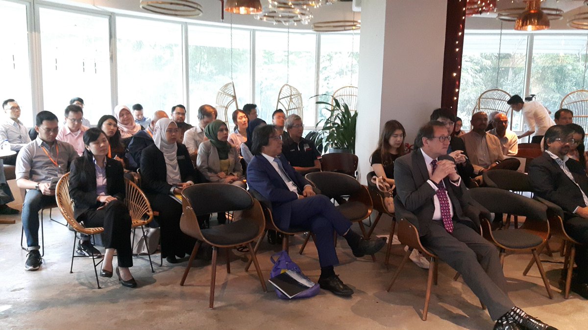 mytechweek's tweet photo. Earlier today at RegTalk where our delegates received an in-depth understanding of the business and regulatory structure from the experts, themselves.

#LetsBuildTogether #SeriouslyDigital #mytechweek https://t.co/PT9vjxqJaV