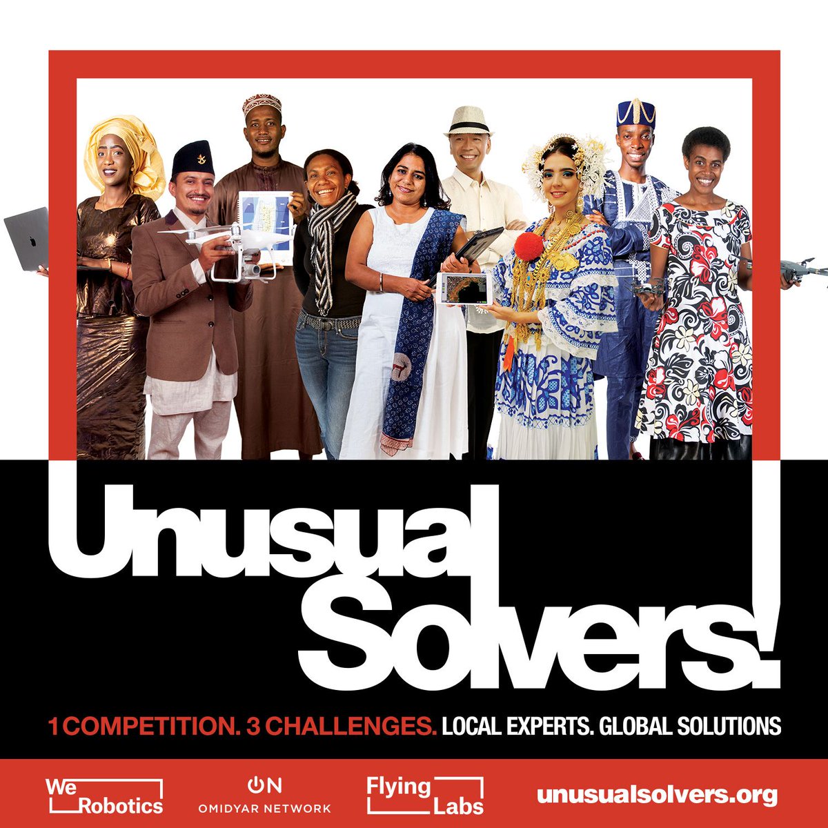 It’s not about the #robots 🤖! We’re looking for the most innovative solvers working in their communities to take on the big challenges. Apply now for the #UnusualSolvers Competition: bit.ly/2ZGgmkP #TechForGood