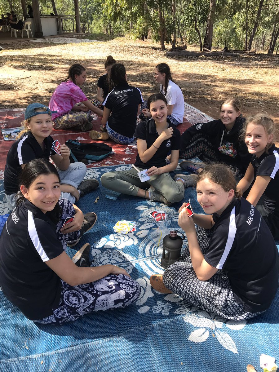 SallyCHill's tweet photo. Chill out time in Gukula #mggsinNT @Culture_College @MGGS_SouthYarra https://t.co/gmldWNMuwk