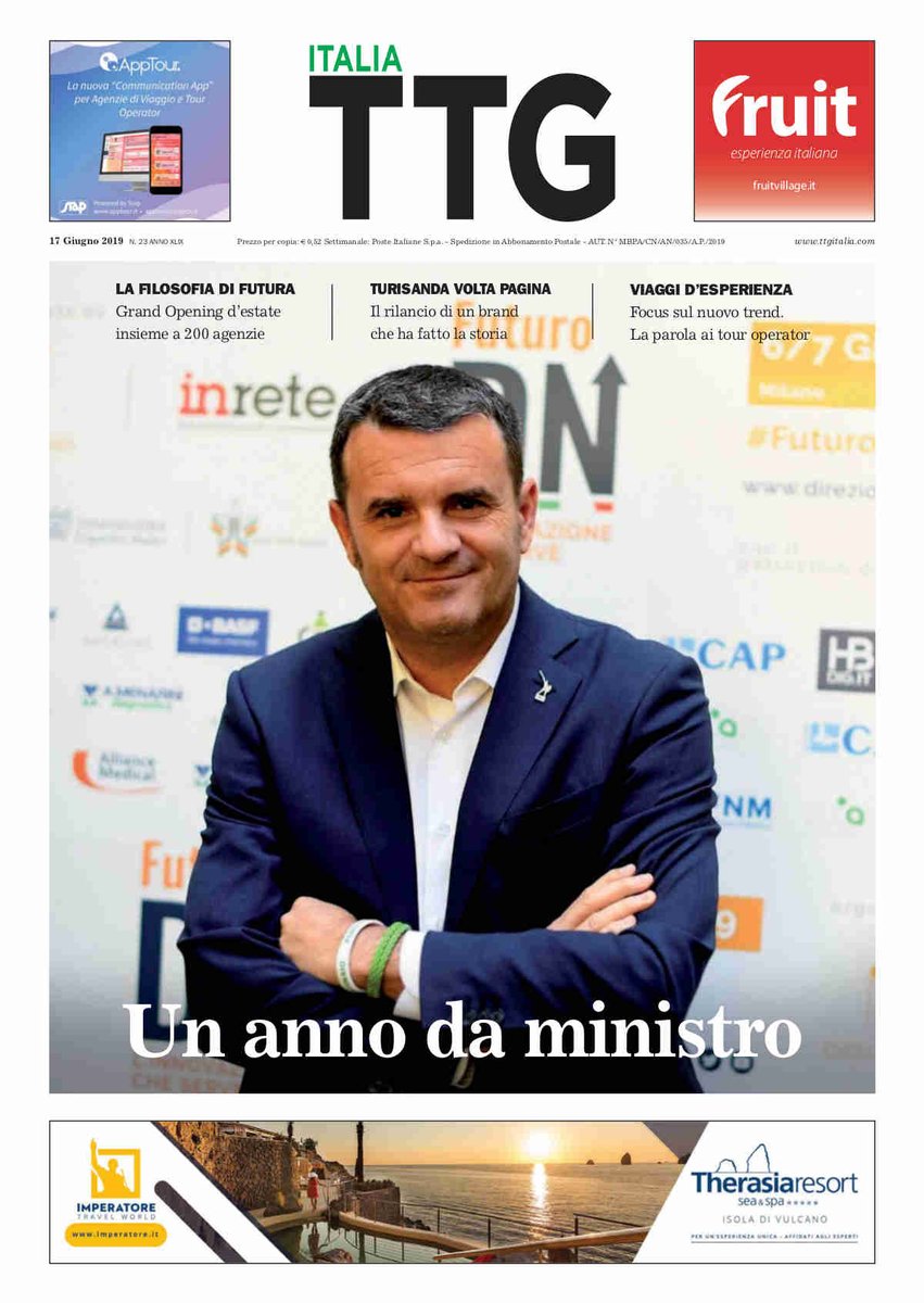ttgitalia's tweet photo. #Centinaio, il primo bilancio - #Celebrity Edge: fotogallery tra lusso e design - il metodo #Futura Vacanze - #TTGFocus: Viaggi d’esperienza-. È online il nuovo numero di TTG Magazine: scoprilo con la digital edition —> https://t.co/fWxTkWRtjj https://t.co/bllp5nXZHH