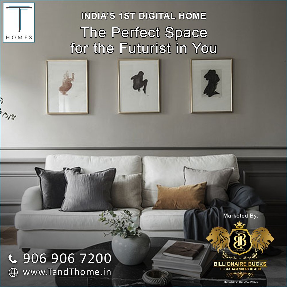 THomesGhaziabad's tweet photo. T Homes – The Perfect Space for the Futurist in You
#TAndTGroup #THomes #THomesGhaziabad #THomesGreenEstate #ClubHouse #SportsFacility #LuxuryFlats #THomesOpenSpaces #THomesDigitalHousing #LuxuryApartments https://t.co/maFKraDbEU