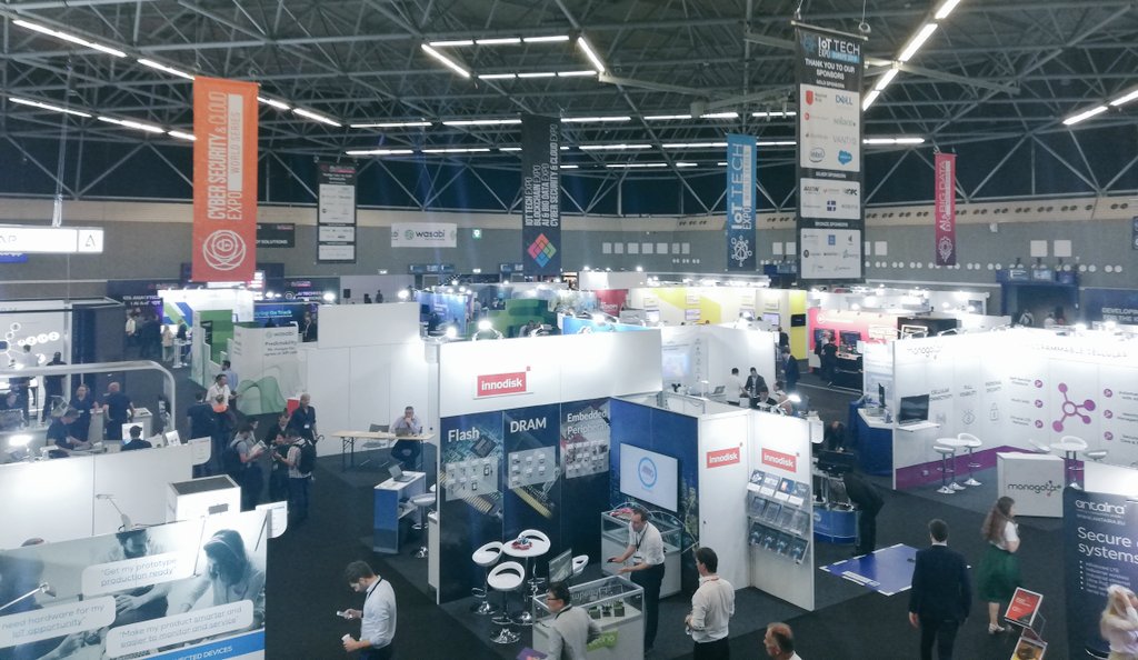 iottechexpo's tweet photo. The IoT Tech Expo Europe is now open! Tweet us your photos using the hashtag #IoTTechExpo https://t.co/j5lOUSIWyg