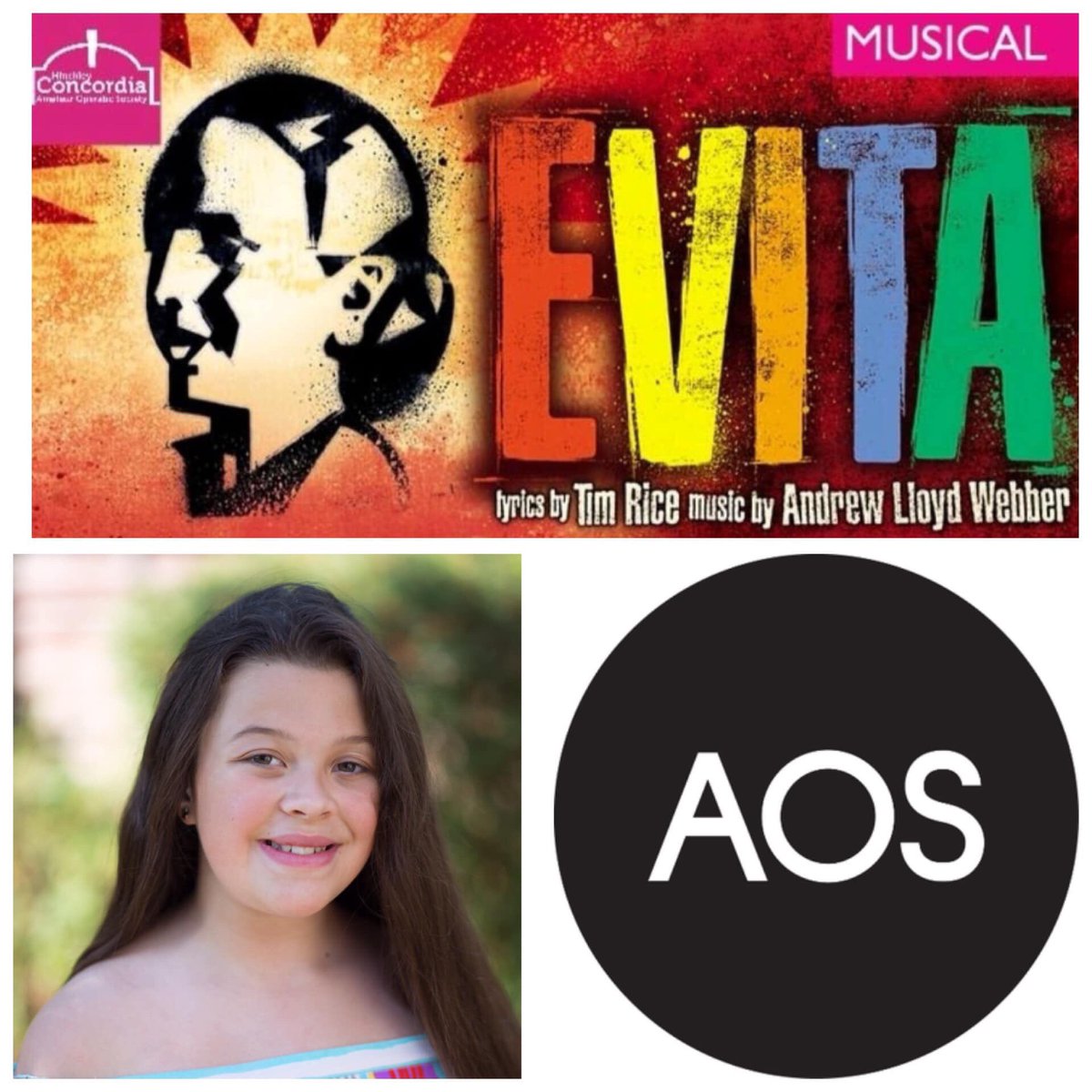 Congratulations to Olivia Bevington who will be appearing in Evita at the Concordia Theatre in November 🎉🎤💖🌟 Well done - looking forward to watching 🥰🥰 #Evita #youngperformers #Hinckley #Dance #Leicestershire #musicaltheatre