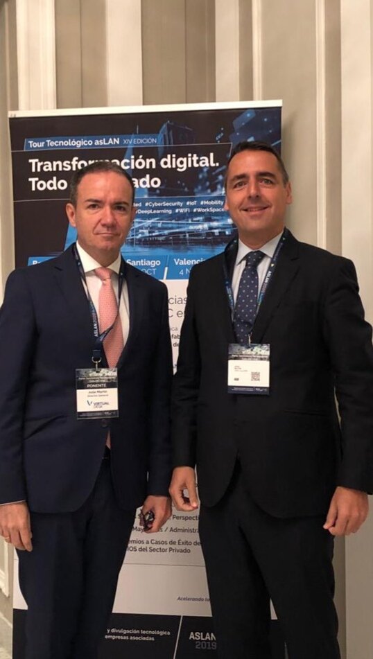 VirtualDesk_es's tweet image. ¡Arranca el #ForoASLAN ! Presenta el evento Markel Gruber, presidente de @aslan_es 

#analítica #data #Tech #innovation