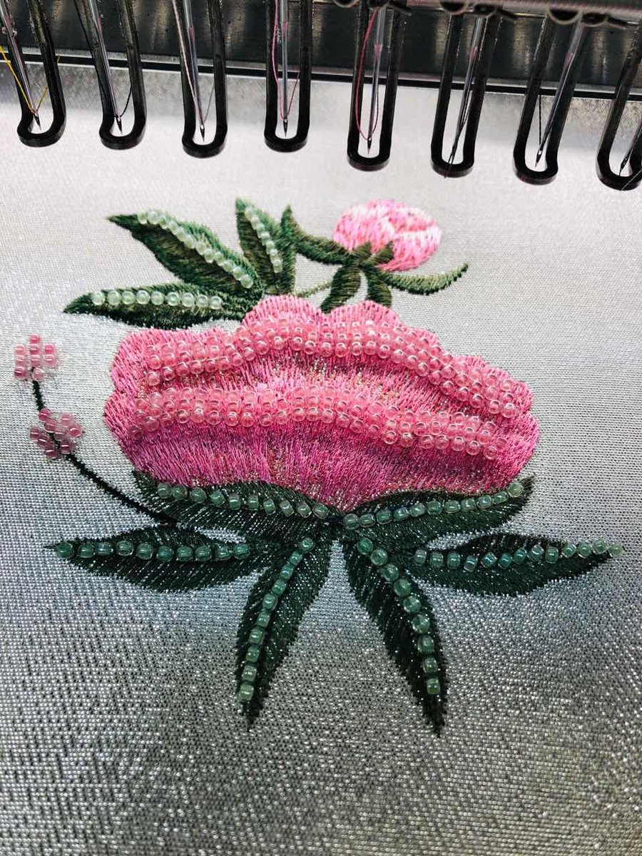 embpatches's tweet image. Recently we have started to make bead embroidery and on the picture you can see on of the best. Check out our website to stay up-to-date with all innovations and new offers #beads #beadwork #embellishment #embroidery