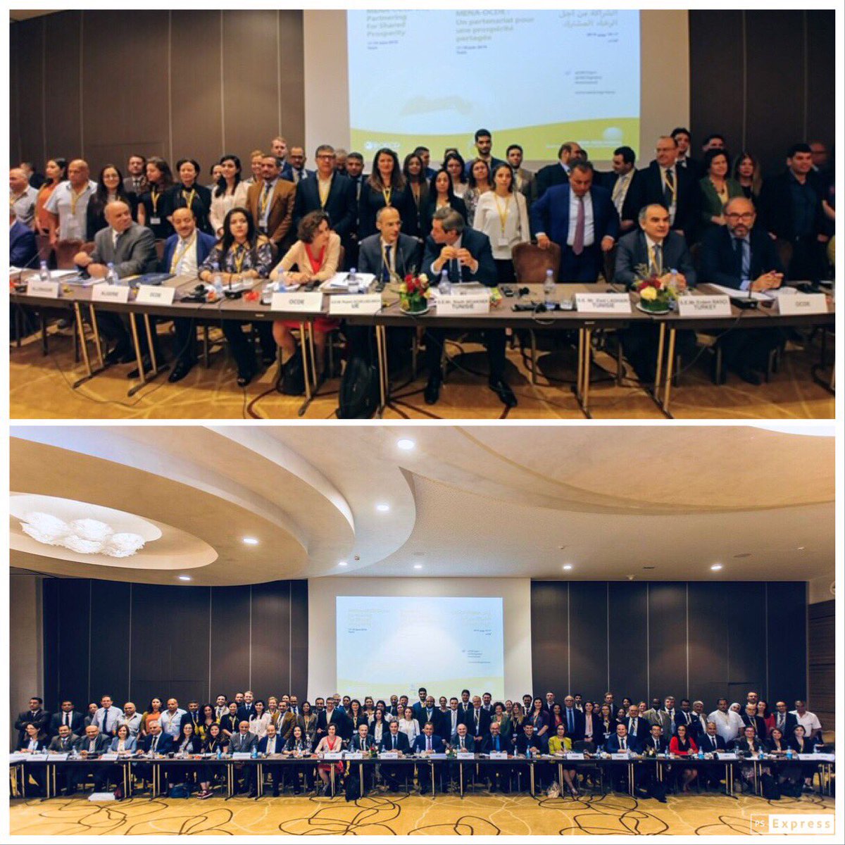 EUatOECD_UNESCO's tweet photo. .@OECD MENA week in Tunis - Cooperation with the MENA region remains an important priority for the European Union. Check out our work on assisting governance and competitiveness #menaoecd #MENADays https://t.co/FzjA9ymwqP