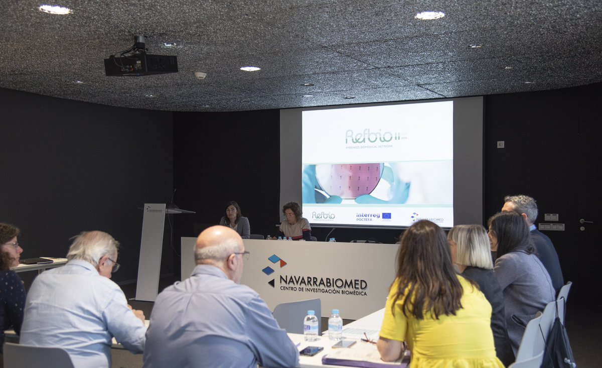 navarrabiomed's tweet photo. Il y a quelques jours, l'équipe de direction de #RefbioII a tenu sa dernière réunion de partenariat à @navarrabiomed afin d'évaluer les actions techniques développées au sein du réseau et de nouvelles initiatives multicentriques.

➡️https://t.co/mjTfeGxpPC

#POCTEFA @CTPPOCTEFA https://t.co/CqHPppvOcg
