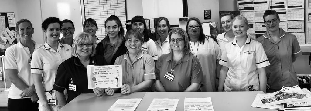 Really proud of the Community Stroke Team who were highly commended in the team of the year category at the divisional awards. Lots of hard work  redesigning a new specification which has meant a massive reduction in waiting times for stroke patients in the community. Brilliant!