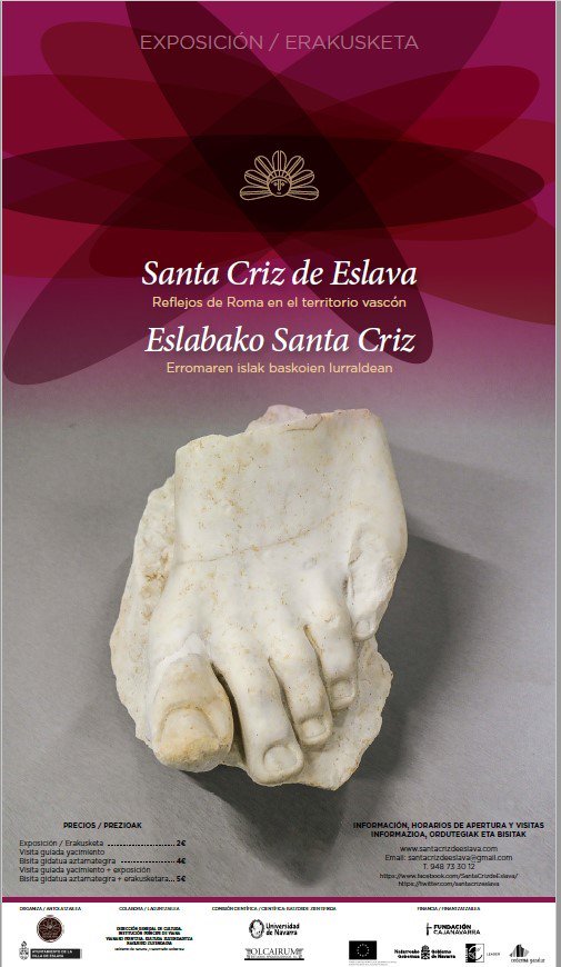 VisitNavarra's tweet photo. ➡El yacimiento de #SantaCriz es uno de los mejor conservados de #Navarra.

🔦En su interior se recogen los restos de una ciudad romana, y antes vascónica de los siglos I y II d.C.

👉Ven a una de nuestras visitas guiadas: 
https://t.co/GeNd1rE2oB https://t.co/T8mNcD3fBR