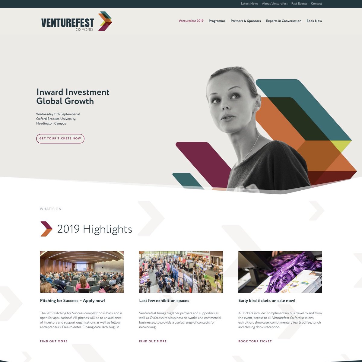 weareherd's tweet photo. Venturefest is coming up in September and once again we had the absolute pleasure of refining their brand, &amp; designing and building their new website. We’re really chuffed with how it turned out. Go check it out and perhaps we’ll see some of you there!⚡️https://t.co/hjAy2GP8bP https://t.co/E5sFv0ApOB