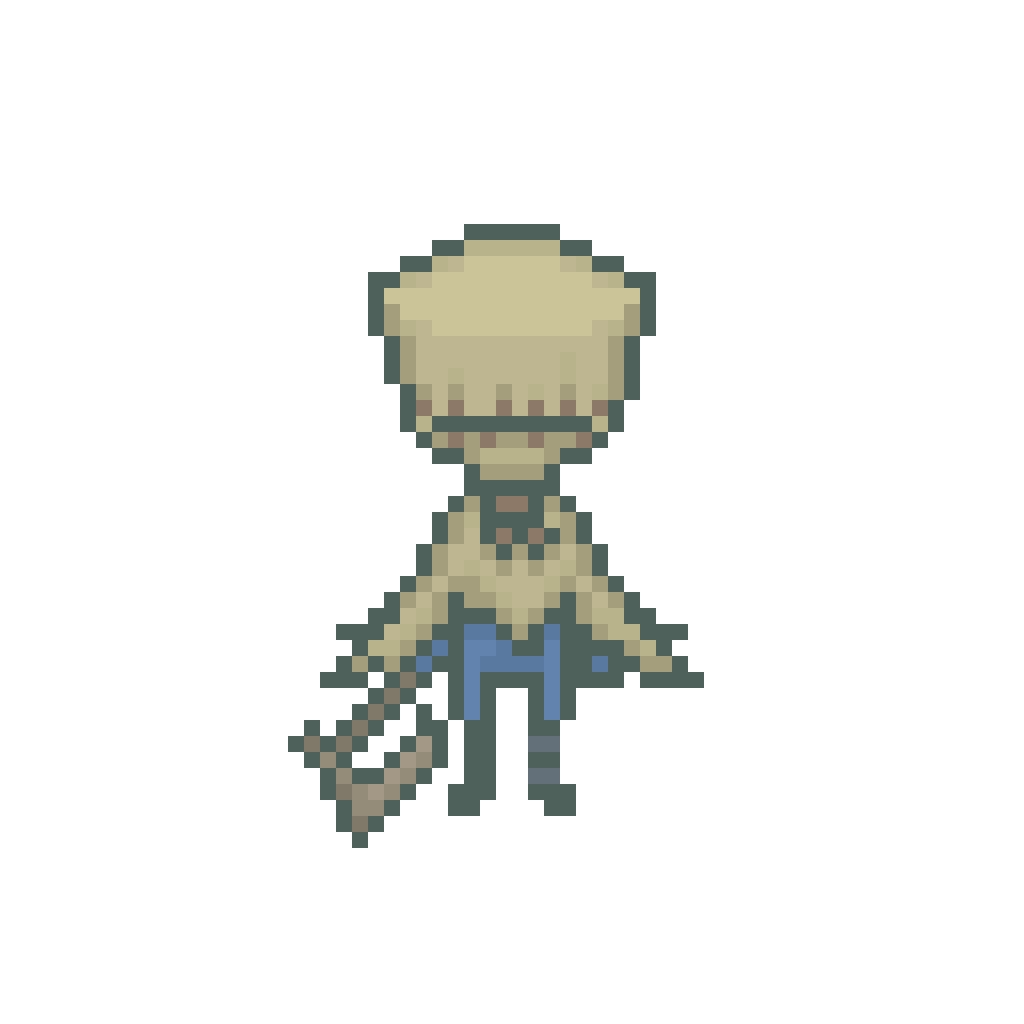 まいん ドット絵 8 泣き虫ロビー 久々のハンターです 頭の形に苦戦しました 笑笑 モーメントにも追加しておきます