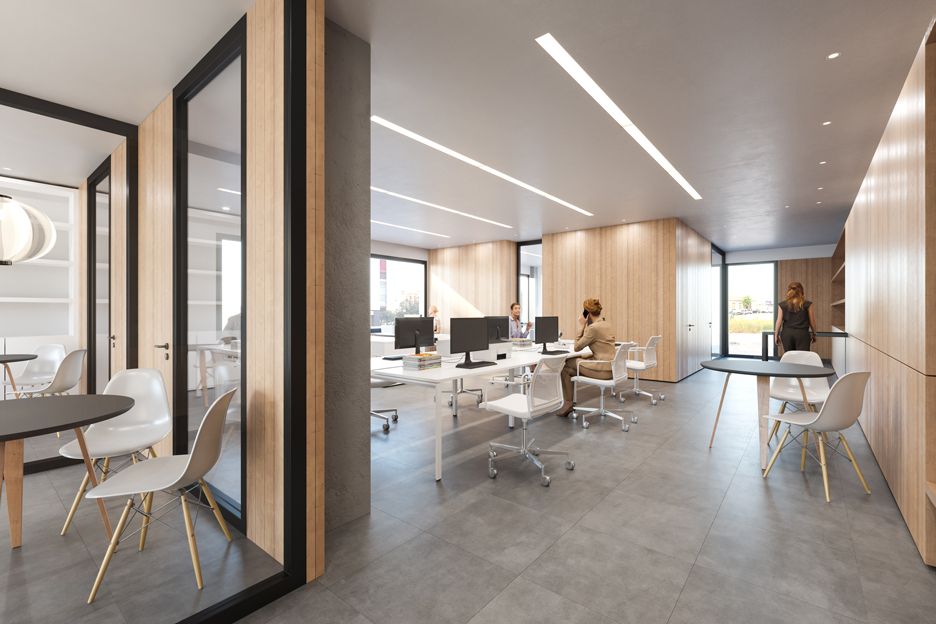 Estamos en la nueva sede de una Fundación #social , unas oficinas pensadas para que sus usuarios, más que en un espacio de trabajo, se sientan como en casa. #OfficeSpace #interiordesign #interior #arquitetura #business Más info sobre el Proyecto en espairoux.com/es/interior-re…