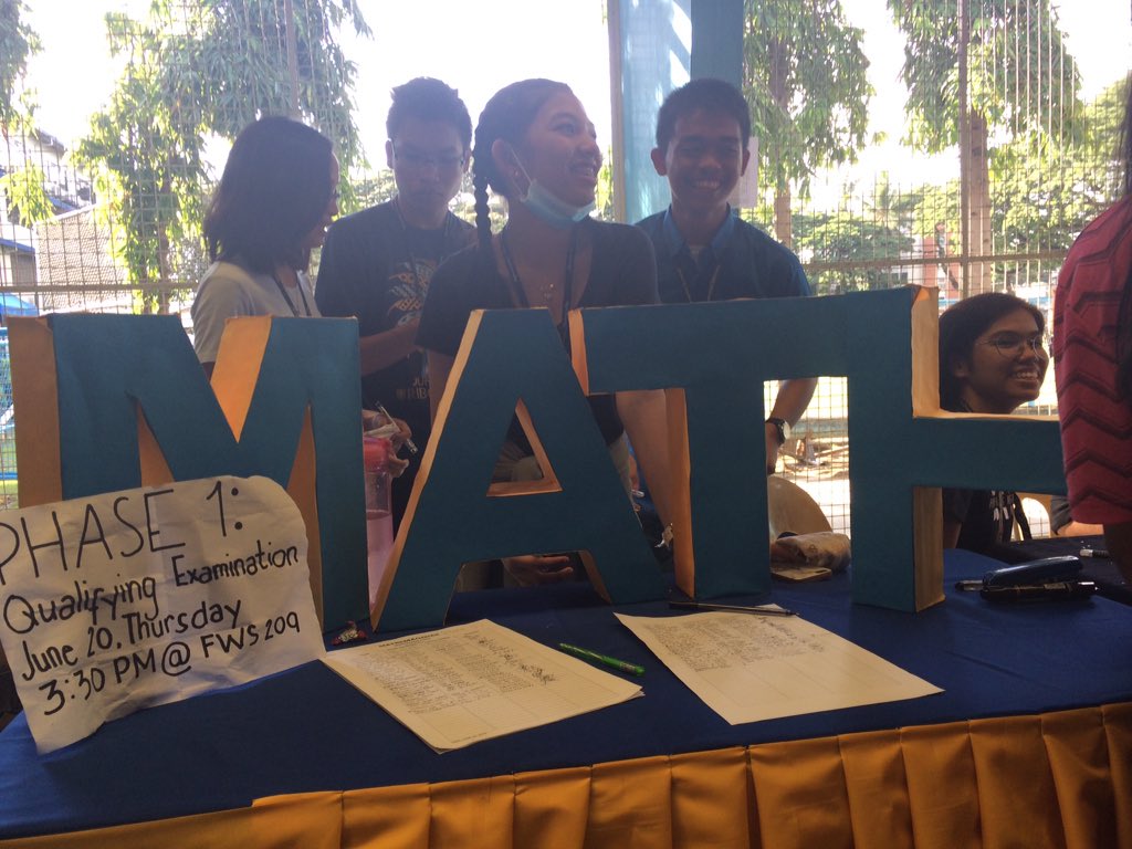 snapadzushs's tweet image. Calling all geniuses and wizards! Learn, explore and hone your academic skills with the CO-CURRICULAR CLUSTER! Join Samahang Filipino (SAFIL), Math Club, and Liga De Cienca. #OrgFair2019