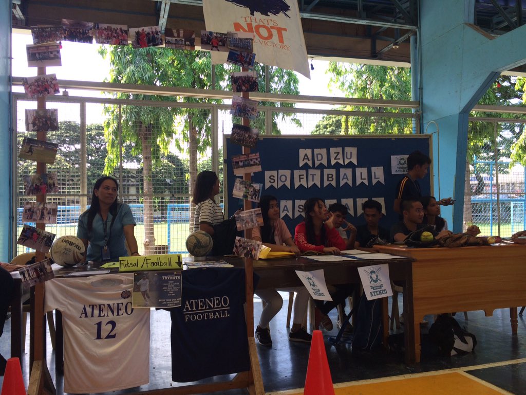 snapadzushs's tweet image. For all those with potential in the field of athletics, be part of the SPORTS CLUSTER family. Join the Chess, Muaythai, Table Tennis, Swimming, Volleyball, Basketball, Sepak Takraw, Futsal/Football, Softball and Baseball Clubs of ADZU SHS! #OrgFair2019