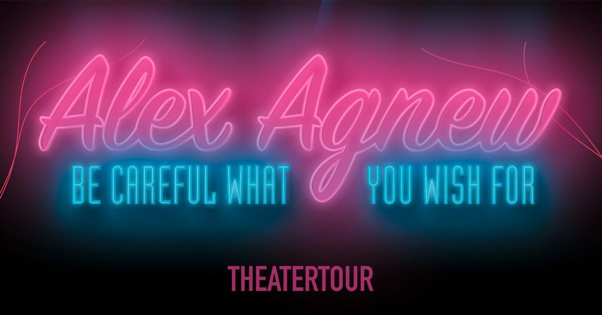 LiveComedyNL's tweet photo. - @AgnewAlex brengt zijn show 'Be Careful What You Wish For' in 2020 naar Nederland! Op 7 februari in @LuxorTheater en op 9 februari in @delamartheater! Verkoop is per direct gestart via https://t.co/k3e3AOy5Lc. https://t.co/Fds5wJ0FEO
