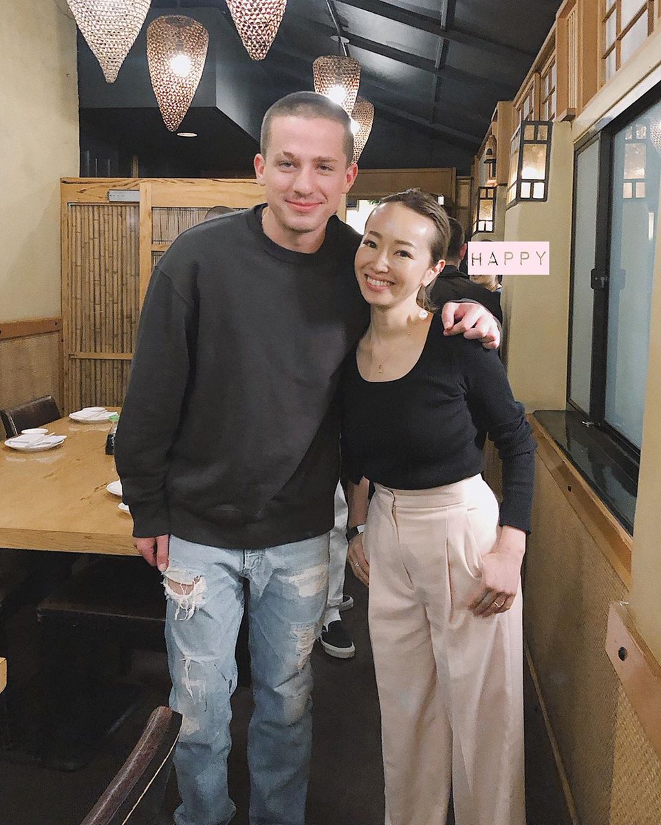 UPDATES: 
Charlie Puth via akinyc Instagram 'So happy to meet @charlieputh at Matsuhisa Beverly Hills!! Photo by an amazing therealnobu Thank you Nobusan !!!'
June 19, 2019 

#WeLoveYouCharlie ❤️ #CPF
@charlieputh 💚 #CP3IsComing