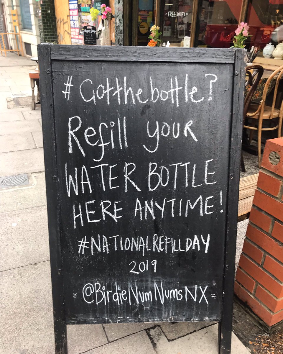 Birdie Num Nums Café (@birdienumnumsnx) on Twitter photo Happy national refill day all you thirsty birds! #NationalRefillDay #GotTheBottle #refillrevolution <a href="/BirdieNumNumsNX/">Birdie Num Nums Café</a> @StudentsAtGold <a href="/NewCrossNet/">Please Follow @TheCourtauld</a> <a href="/LewishamCouncil/">Lewisham Council</a> Happy national refill day all you thirsty birds! #NationalRefillDay #GotTheBottle #refillrevolution <a href="/BirdieNumNumsNX/">Birdie Num Nums Café</a> @StudentsAtGold <a href="/NewCrossNet/">Please Follow @TheCourtauld</a> <a href="/LewishamCouncil/">Lewisham Council</a>