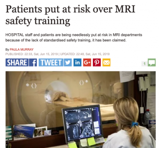 SCoRMembers's tweet photo. The Society responds to Daily Express story about the 'risks' associated with MRI. 

"SoR members are also encouraged to point out the errors in the article to the Daily Express. Please ensure the tone and content of what you send is polite."

https://t.co/pxMkD7AKmx https://t.co/u57JkFevFW