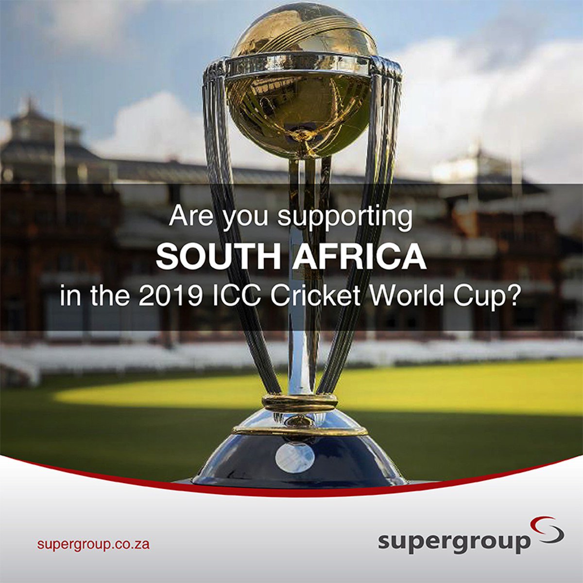 Are you supporting the Proteas during the Cricket World Cup? 🏏

#ProteaFire #Proteas #CricketWorldCup #GoSouthAfrica