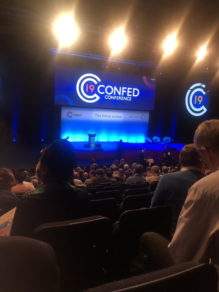 Looking forward to the next 2 days at Confed! #Confed19