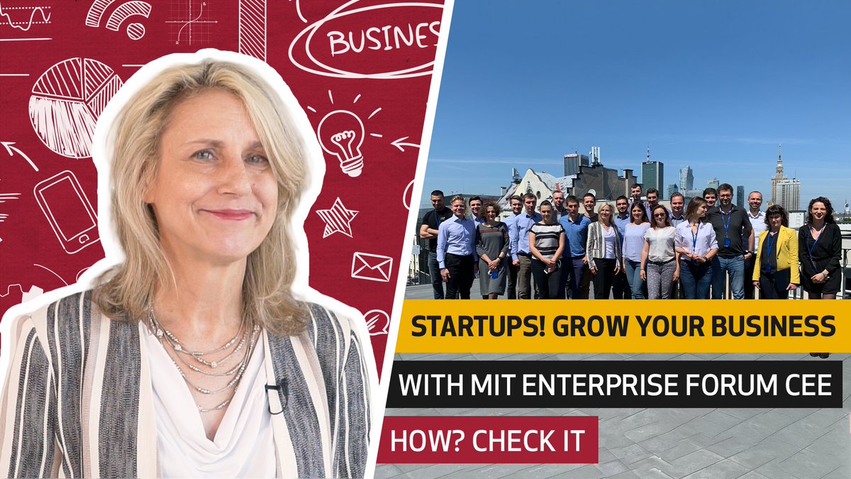 CEE TECH STARTUPS‼️
👉Do you want to present your solution to potential business partners and investors from Poland and the USA?
For your application, we are waiting until June 30th,2019 
➡️ bit.ly/ApplytoMITEFCE…
Watch video: bitly.pl/GkGqW