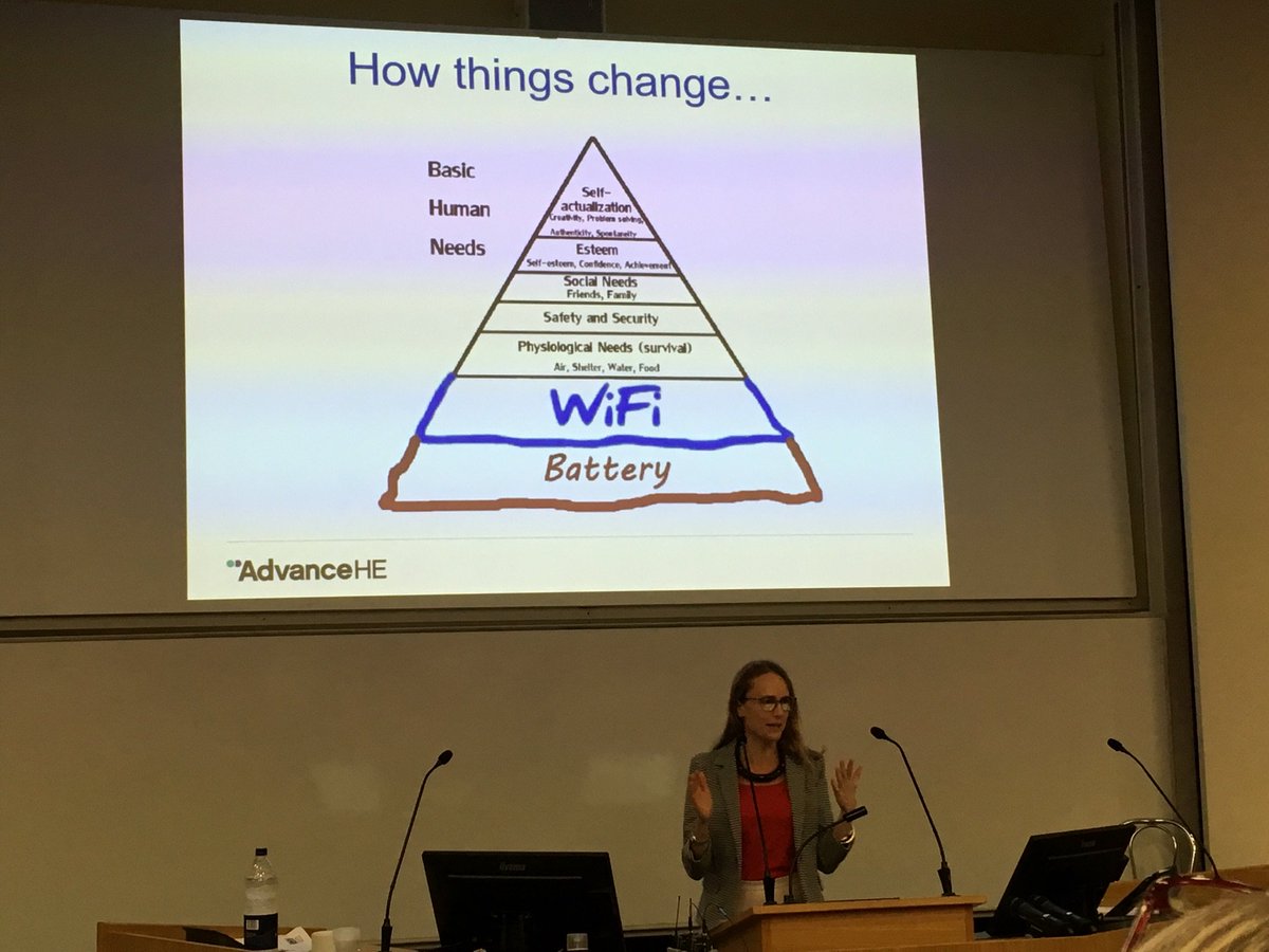 The needs and worries of staff and students! Helen Mussell from <a href="/HEAcademy/">HEAcademy</a> gives a humorous yet accurate account! #CCCLT19