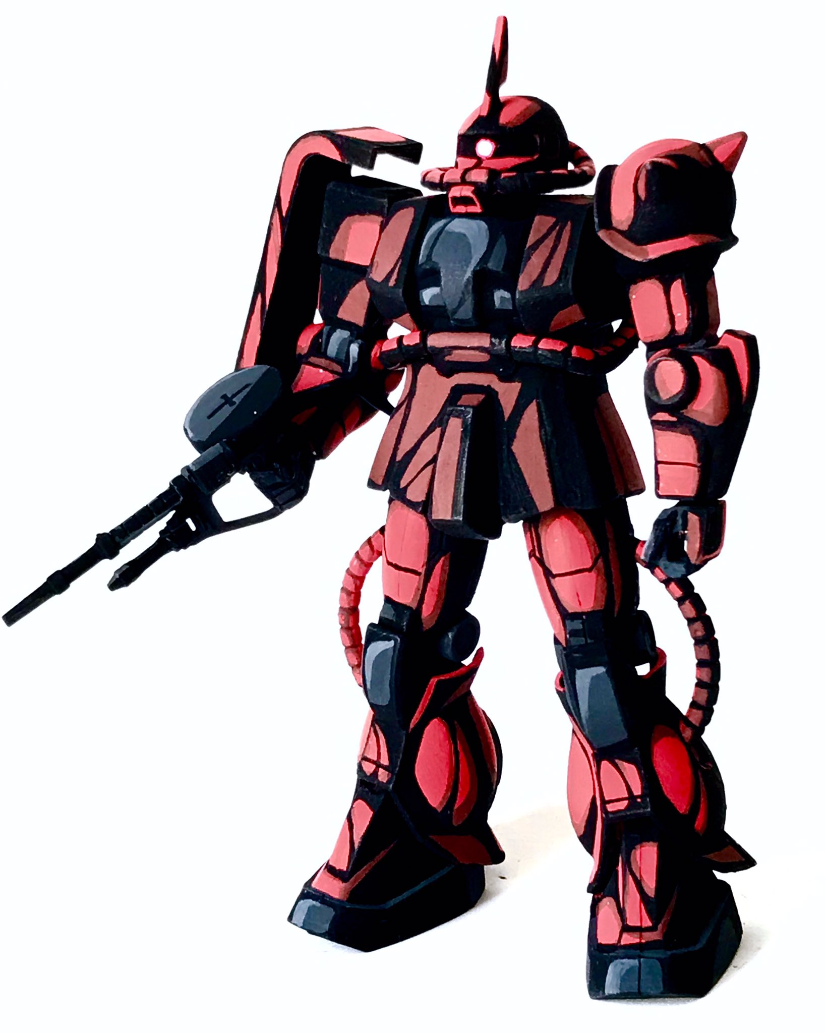 توییتر J در توییتر 1 144 シャアザク 昆布影多目出来ました イラスト風模型 ガンプラ T Co Mmxhxzaw4o