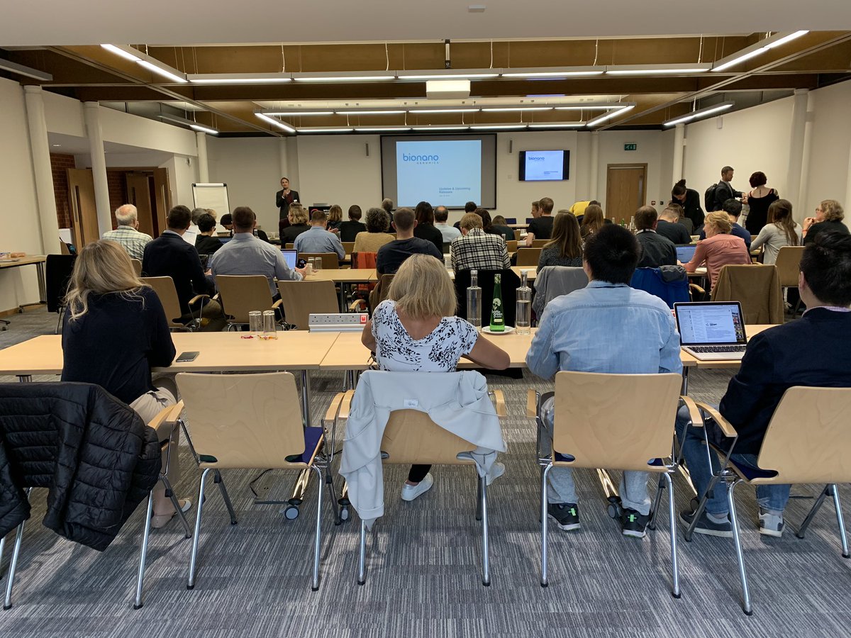 biowakeup's tweet image. Kicking off our European @bionanogenomics User Group Meeting at the Wellcome Trust Conference center in Hinxton. Exciting 2days ahead! #genomics #opticalmapping #saphyr