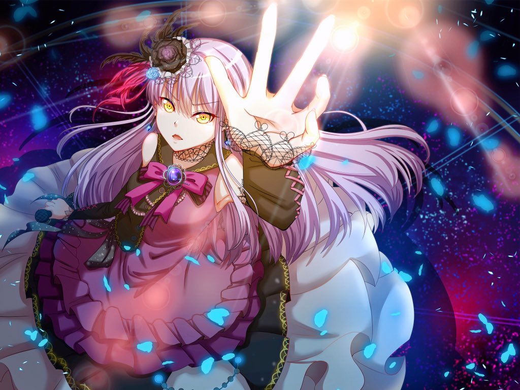 Fumi בטוויטר バンドリ Bangdream 湊友希那 Roselia 畫了最近很喜歡的友希那ちゃん Roselia好帥啊