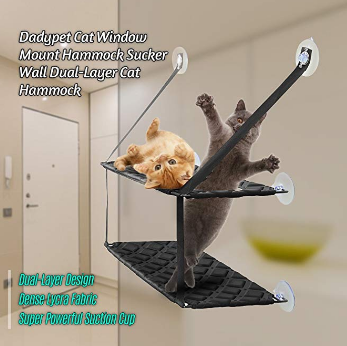 BonsPlansChine's tweet photo. ➡️ Hamac de fenêtre pour chat - 12KG, 59 * 33cm

🔔 https://t.co/u5SwzpWfdG

💰 29,99€ (au lieu de 49,99€)
CODE : QEQUKYOZ https://t.co/KntuAERKRz