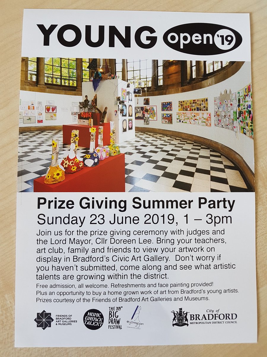 WykeLibrary's tweet photo. Wyke Library's Peter Rabbit 🐇 will be on display at Cartwright Hall at their #youngopen exhibition 😍
Join in the fun on Sunday 23rd June at 1-3pm for the Prize Giving Summer Party of the exhibition at Cartwright Hall 🎉🎁 @bradfordlibs247 @BradfordMuseums @50TTDBradford https://t.co/zG5HpbBXow