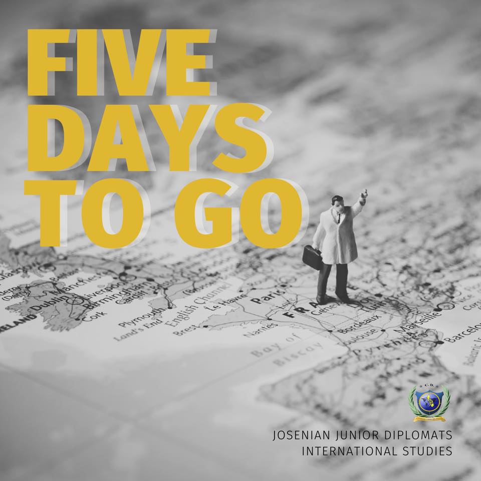 JJDiplomats's tweet photo. Five more days before another exciting year unfolds. Prepare yourselves on what's to come as you enjoy what's done!
#LabanIS #Diplomacy https://t.co/TpwYnnnVyy