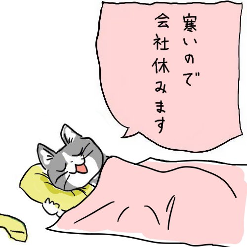ふとんねこ