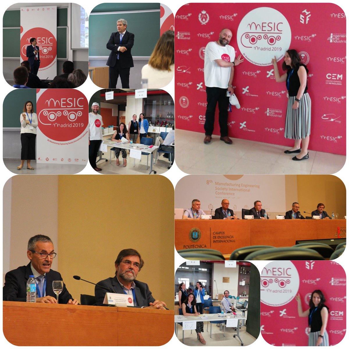 ETSIDI_UPM's tweet photo. Os resumimos la mañana de la 1* jornada #MESIC2019 👏👏👏 @2019Mesic #ingeniería #fabricación #somosUPM #ETSIDI https://t.co/L6NNAQDRfa