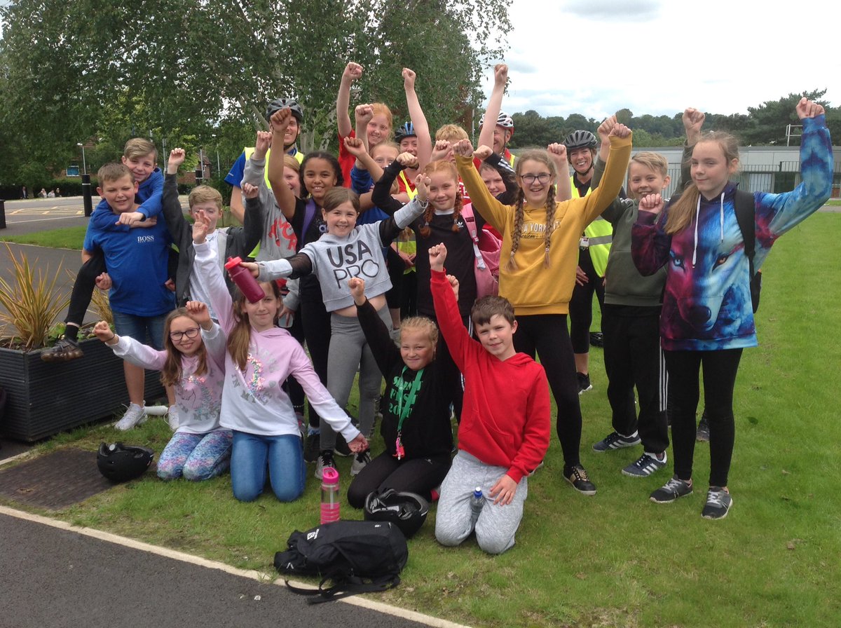 misswhittAPS's tweet photo. Amazing year 6 all level 2 @BikeRightUK proficient!😊 https://t.co/Sq0J6kL7oc