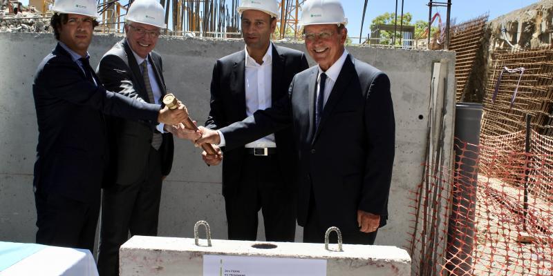 La première pierre du projet immobilier "Intemporel" posée au Val de Gorbio bit.ly/2WPOBUV