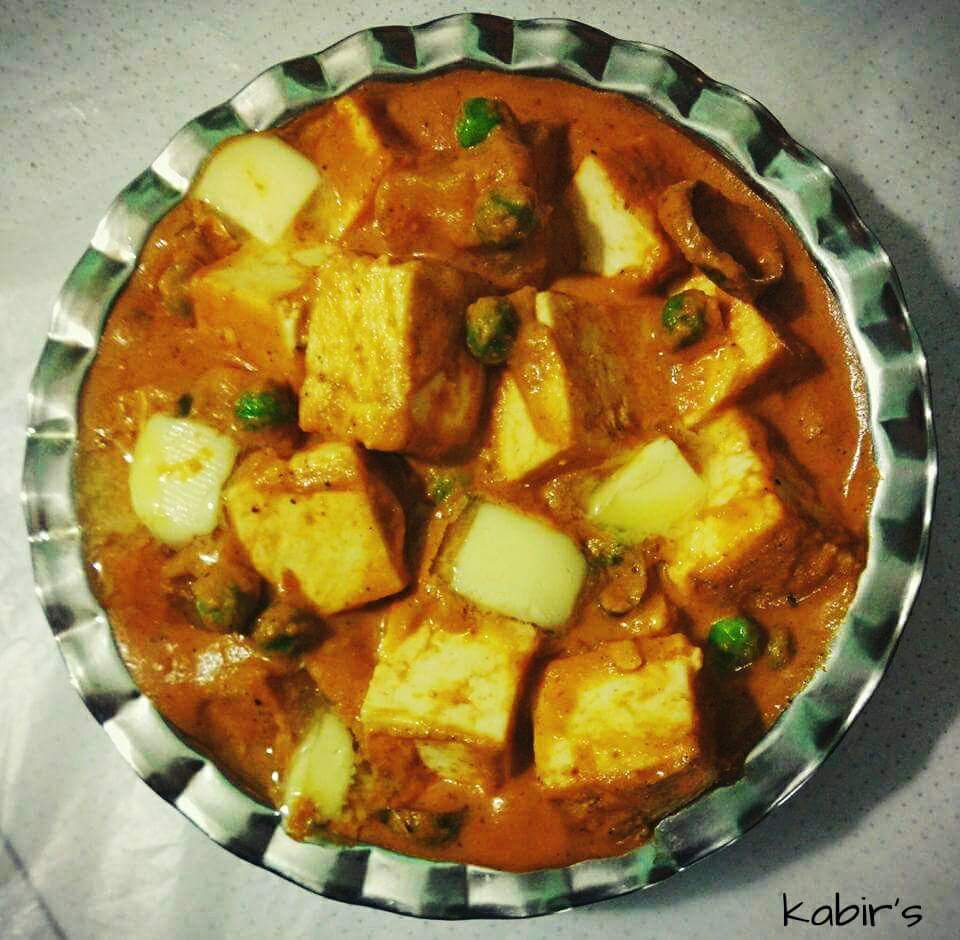 9. Paneer Muttar Butter Masala - I hate to eat Paneer, but I really love to cook it for my dear ones who love it! 