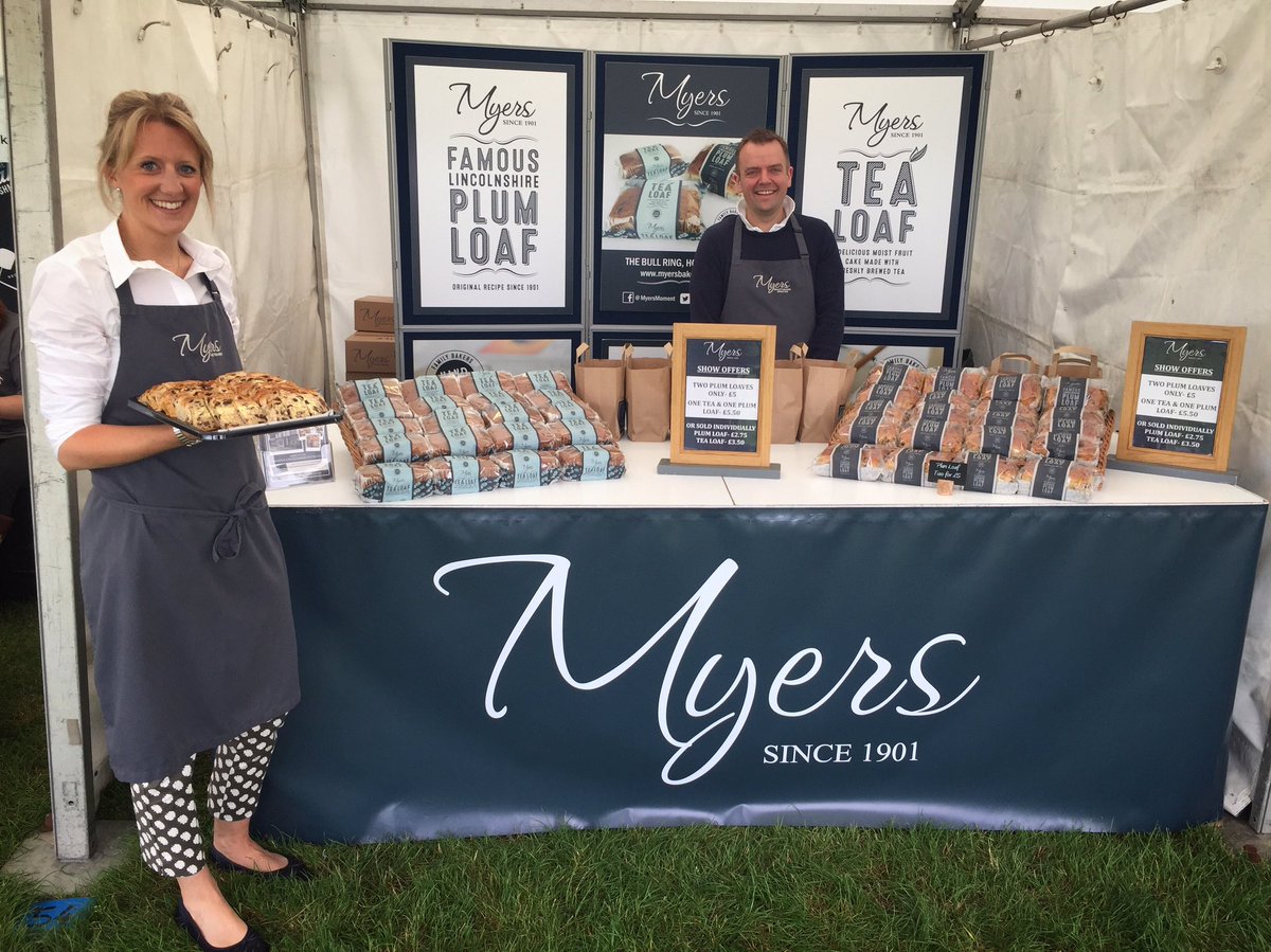 Here we go for the <a href="/lincsshow/">Lincolnshire Show</a> 2019.  We’re in the Select Lincolnshire food court with samples and special show offers, including two plum loaves for £5. #lincshow19 #familybakers #selectlincolnshire